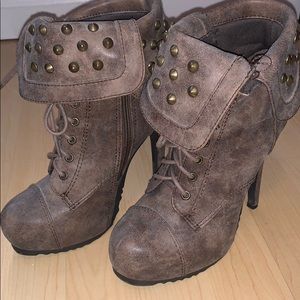 Charlotte Russe heel booties